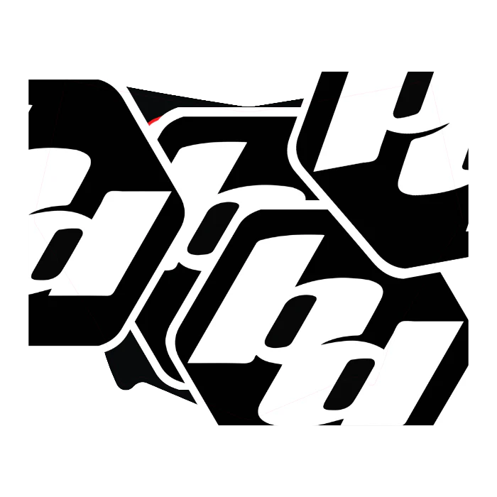 CUSTOM MOTOCUTZ FRONT PLATE DECAL