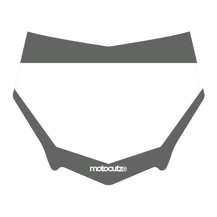 CUSTOM MOTOCUTZ FRONT PLATE DECAL