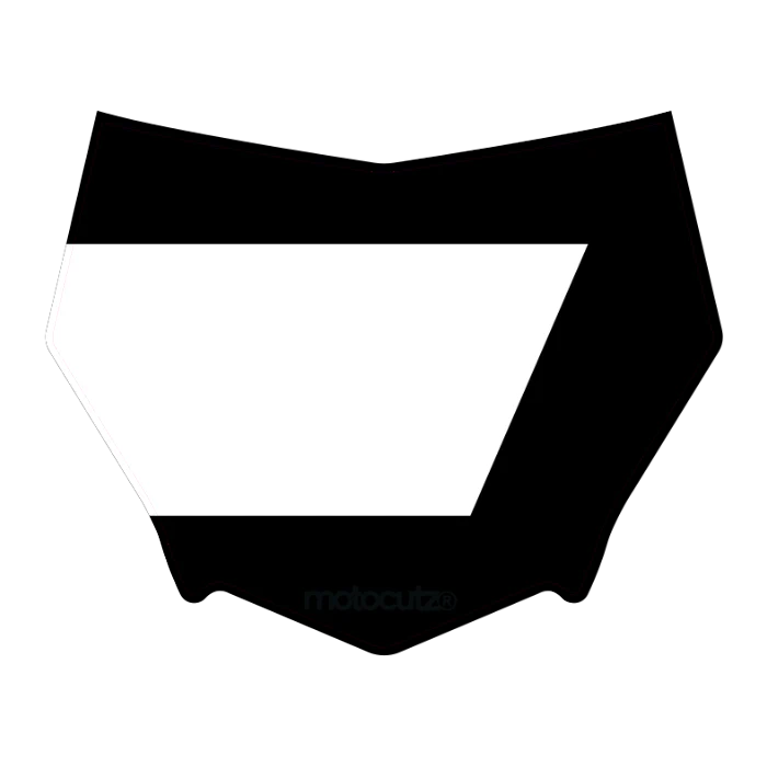 CUSTOM MOTOCUTZ FRONT PLATE DECAL
