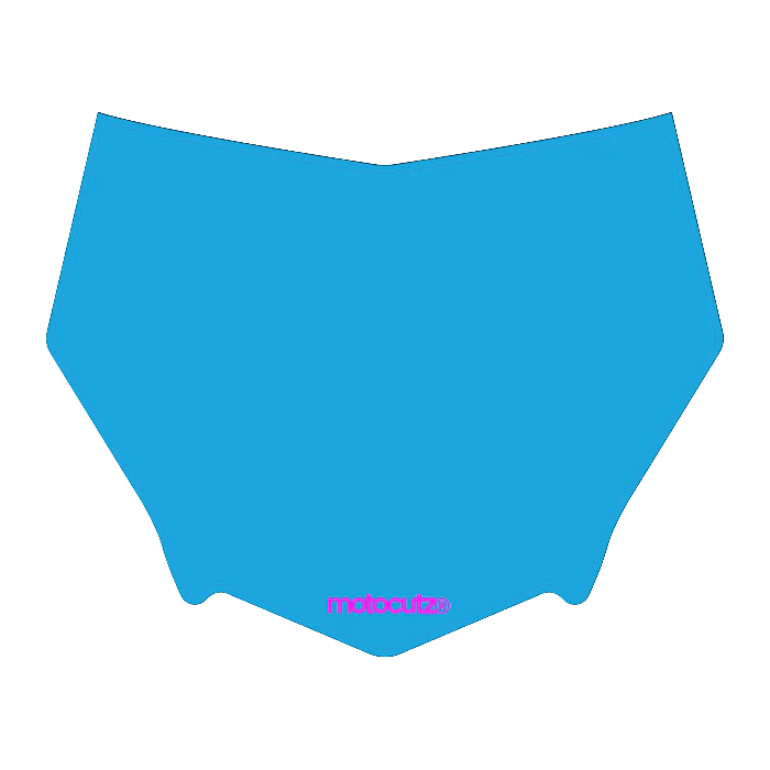 CUSTOM MOTOCUTZ FRONT PLATE DECAL