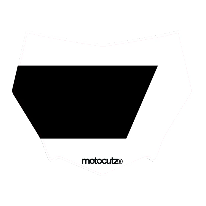 CUSTOM MOTOCUTZ FRONT PLATE DECAL