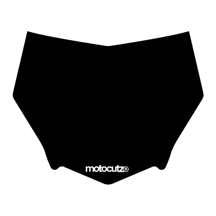 CUSTOM MOTOCUTZ FRONT PLATE DECAL