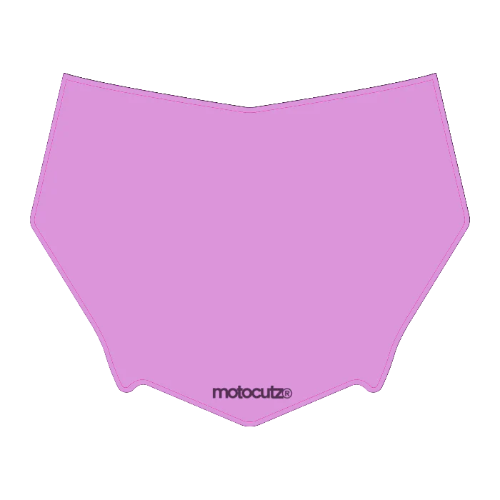 CUSTOM MOTOCUTZ FRONT PLATE DECAL
