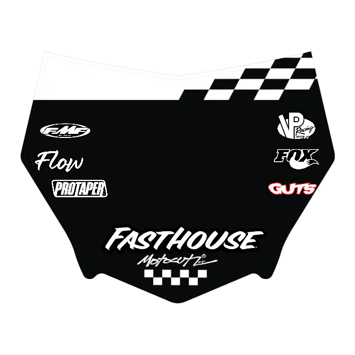 CUSTOM MOTOCUTZ FRONT PLATE DECAL
