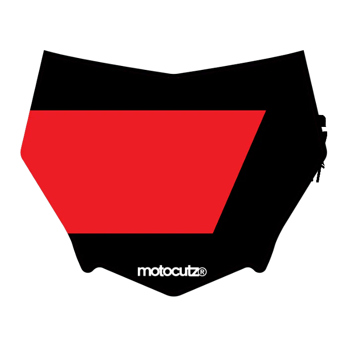 CUSTOM MOTOCUTZ FRONT PLATE DECAL