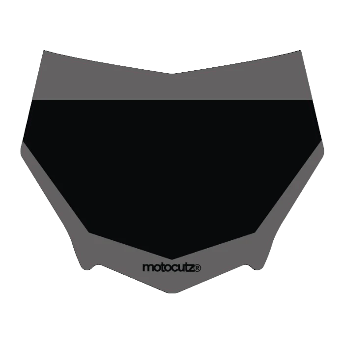 CUSTOM MOTOCUTZ FRONT PLATE DECAL