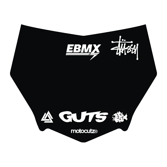 CUSTOM MOTOCUTZ FRONT PLATE DECAL