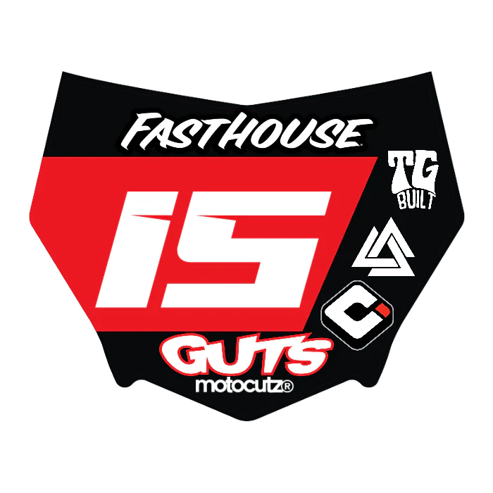 CUSTOM MOTOCUTZ FRONT PLATE DECAL