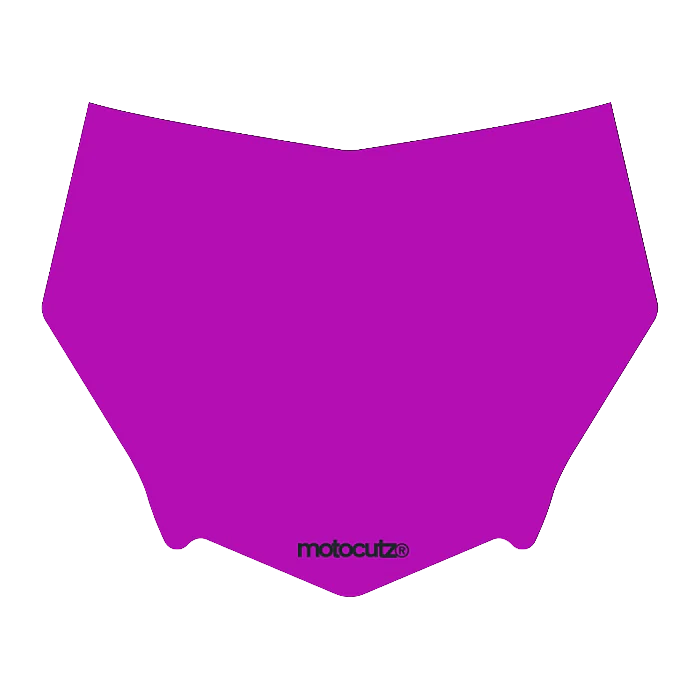 CUSTOM MOTOCUTZ FRONT PLATE DECAL