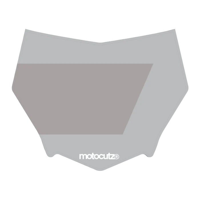 CUSTOM MOTOCUTZ FRONT PLATE DECAL