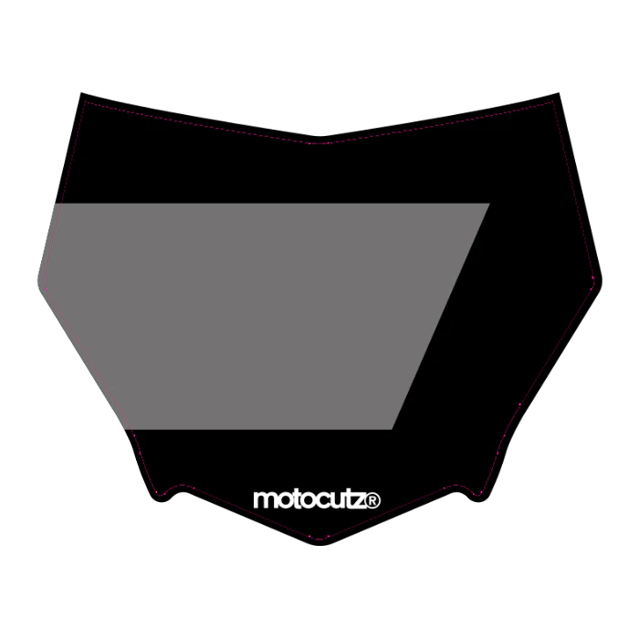 CUSTOM MOTOCUTZ FRONT PLATE DECAL