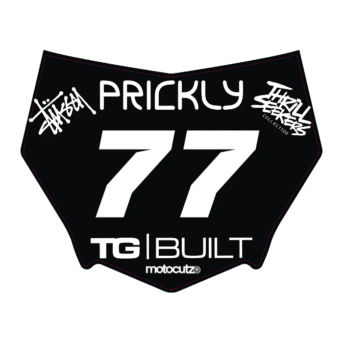 CUSTOM MOTOCUTZ FRONT PLATE DECAL