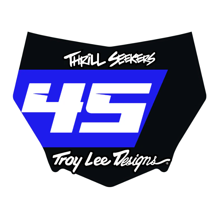CUSTOM MOTOCUTZ FRONT PLATE DECAL