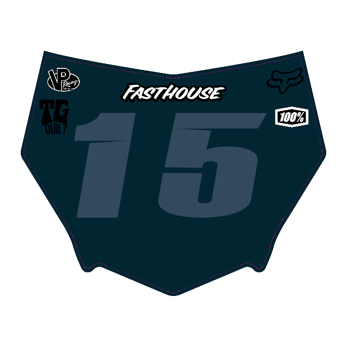 CUSTOM MOTOCUTZ FRONT PLATE DECAL
