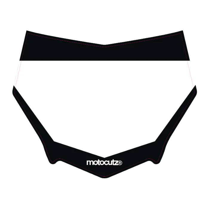 CUSTOM MOTOCUTZ FRONT PLATE DECAL