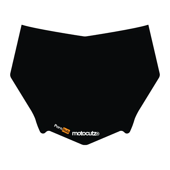 CUSTOM MOTOCUTZ FRONT PLATE DECAL