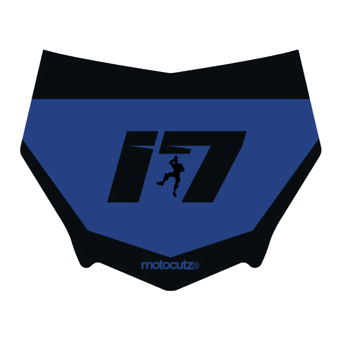 CUSTOM MOTOCUTZ FRONT PLATE DECAL