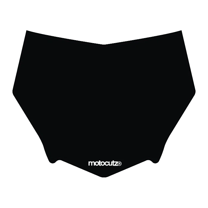 CUSTOM MOTOCUTZ FRONT PLATE DECAL