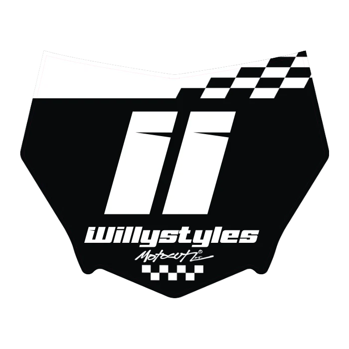 CUSTOM MOTOCUTZ FRONT PLATE DECAL