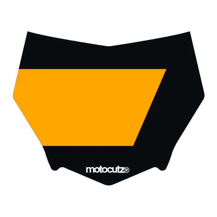 CUSTOM MOTOCUTZ FRONT PLATE DECAL