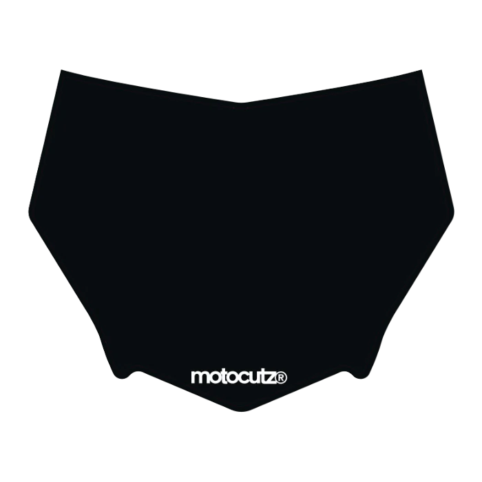 CUSTOM MOTOCUTZ FRONT PLATE DECAL