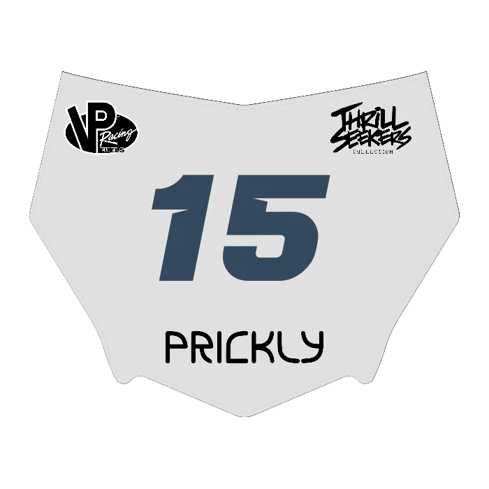 CUSTOM MOTOCUTZ FRONT PLATE DECAL