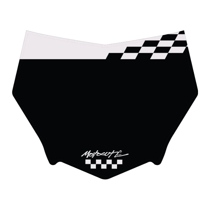 CUSTOM MOTOCUTZ FRONT PLATE DECAL