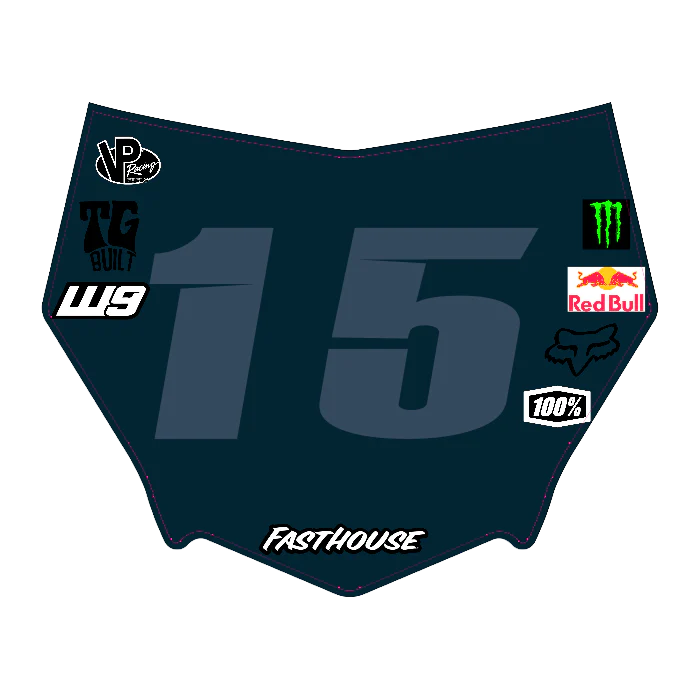 CUSTOM MOTOCUTZ FRONT PLATE DECAL