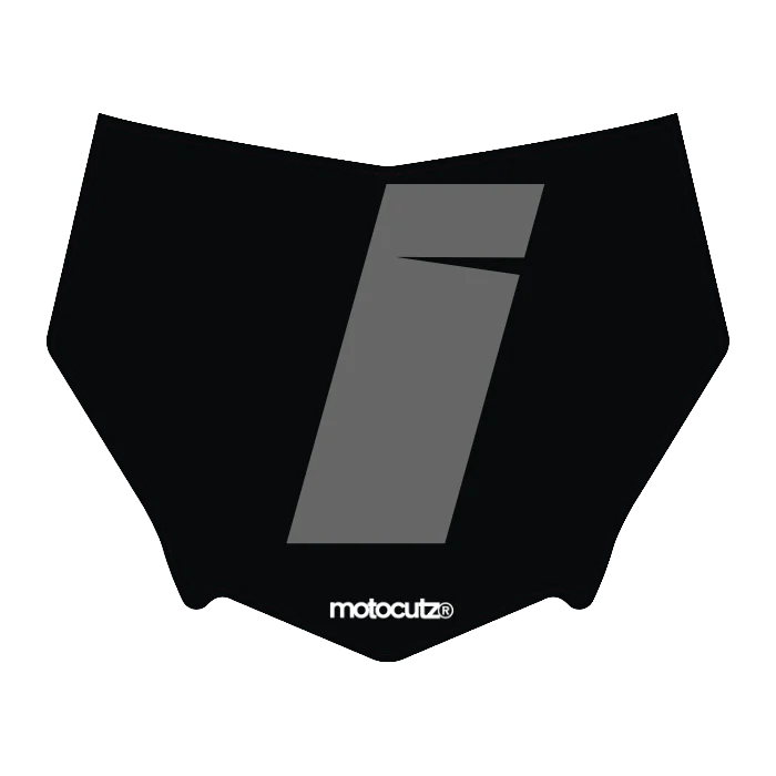 CUSTOM MOTOCUTZ FRONT PLATE DECAL