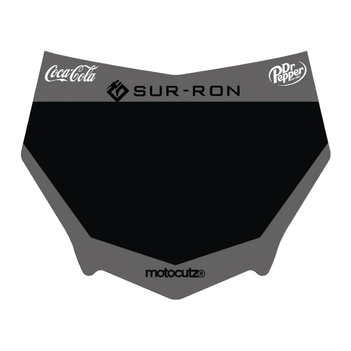 CUSTOM MOTOCUTZ FRONT PLATE DECAL