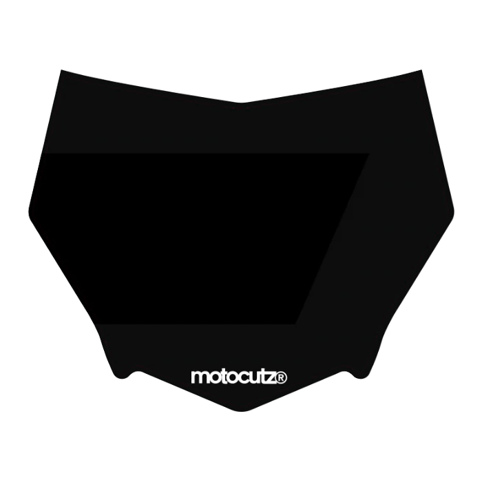 CUSTOM MOTOCUTZ FRONT PLATE DECAL