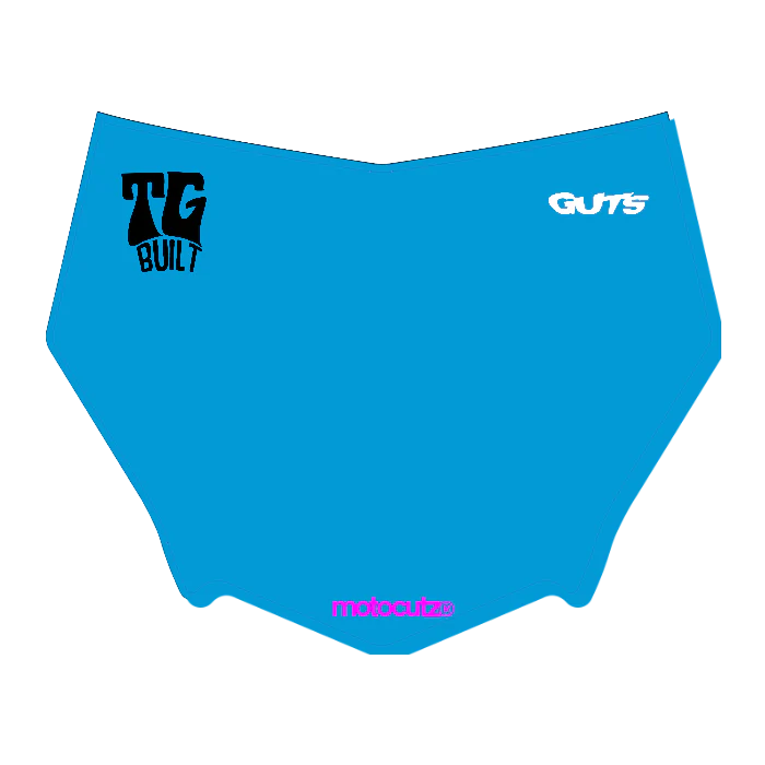 CUSTOM MOTOCUTZ FRONT PLATE DECAL