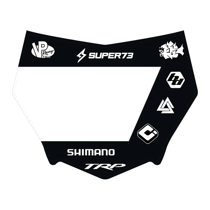 CUSTOM MOTOCUTZ FRONT PLATE DECAL