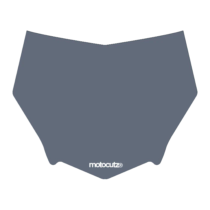 CUSTOM MOTOCUTZ FRONT PLATE DECAL