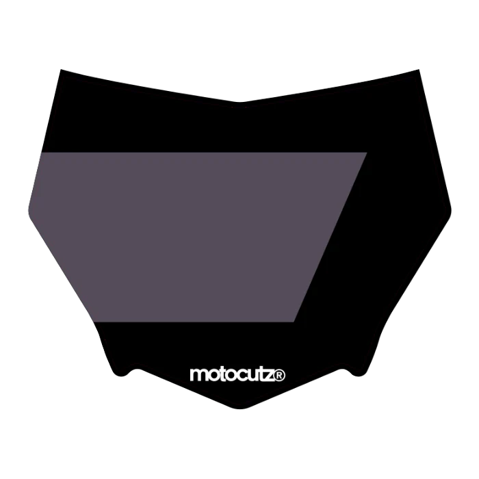 CUSTOM MOTOCUTZ FRONT PLATE DECAL