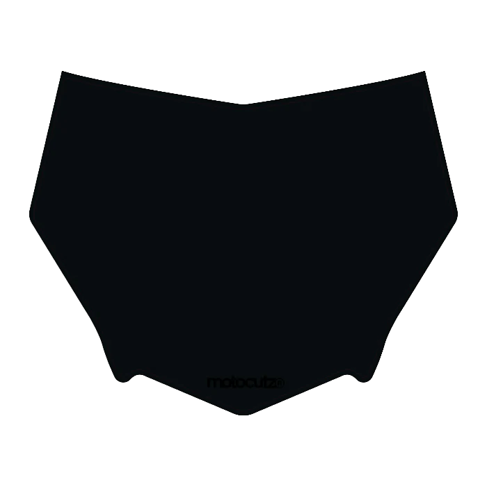CUSTOM MOTOCUTZ FRONT PLATE DECAL