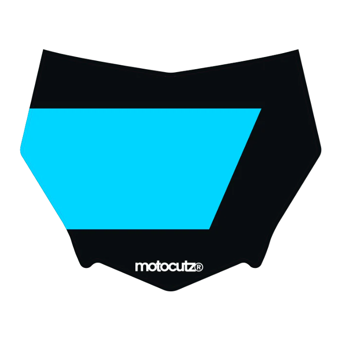 CUSTOM MOTOCUTZ FRONT PLATE DECAL