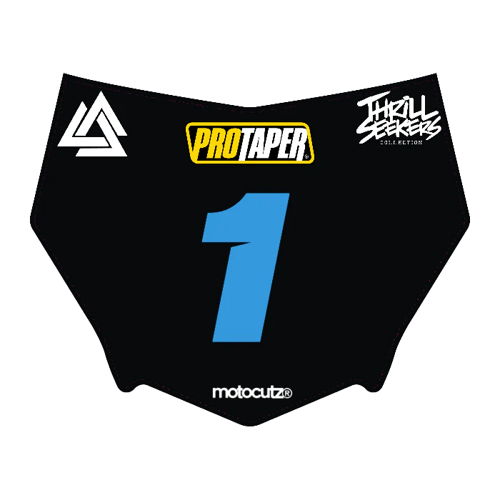 CUSTOM MOTOCUTZ FRONT PLATE DECAL