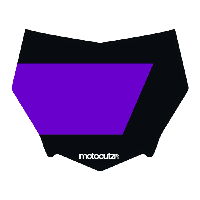 CUSTOM MOTOCUTZ FRONT PLATE DECAL