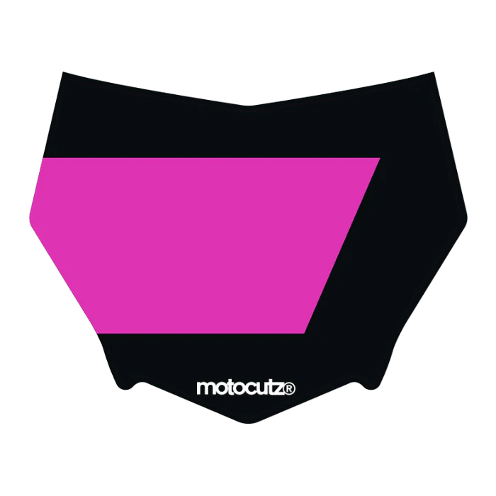 CUSTOM MOTOCUTZ FRONT PLATE DECAL