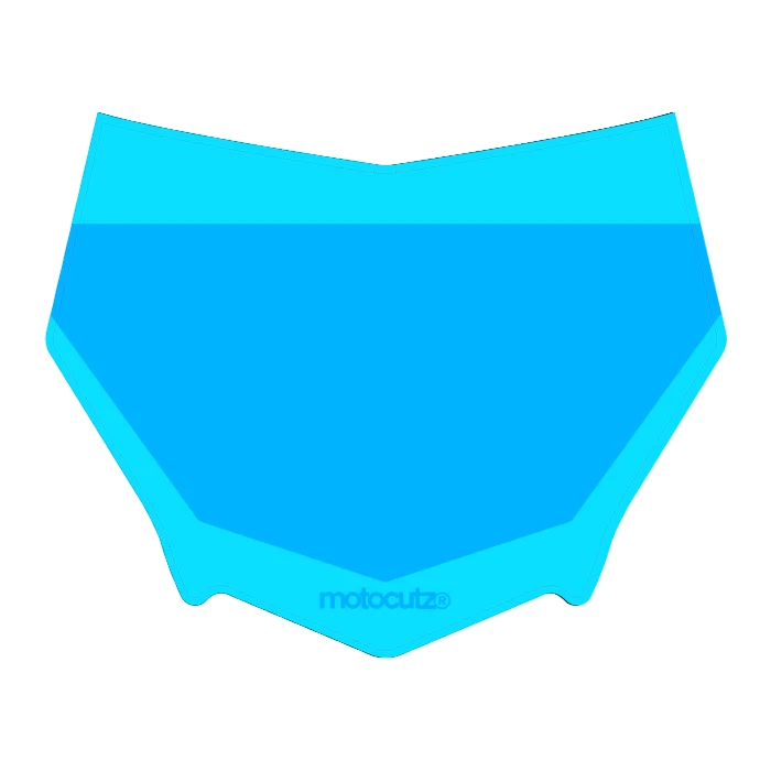 CUSTOM MOTOCUTZ FRONT PLATE DECAL