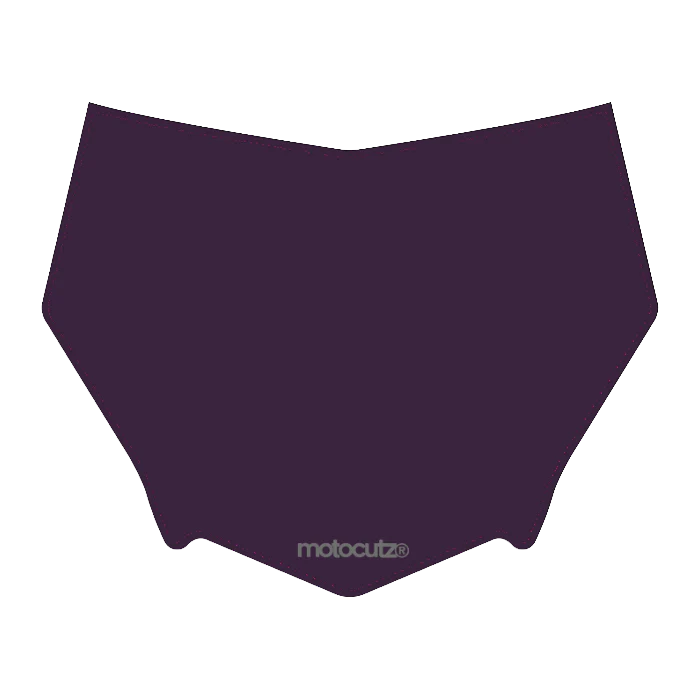 CUSTOM MOTOCUTZ FRONT PLATE DECAL