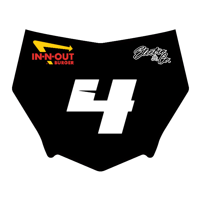 CUSTOM MOTOCUTZ FRONT PLATE DECAL