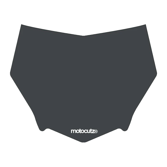 CUSTOM MOTOCUTZ FRONT PLATE DECAL