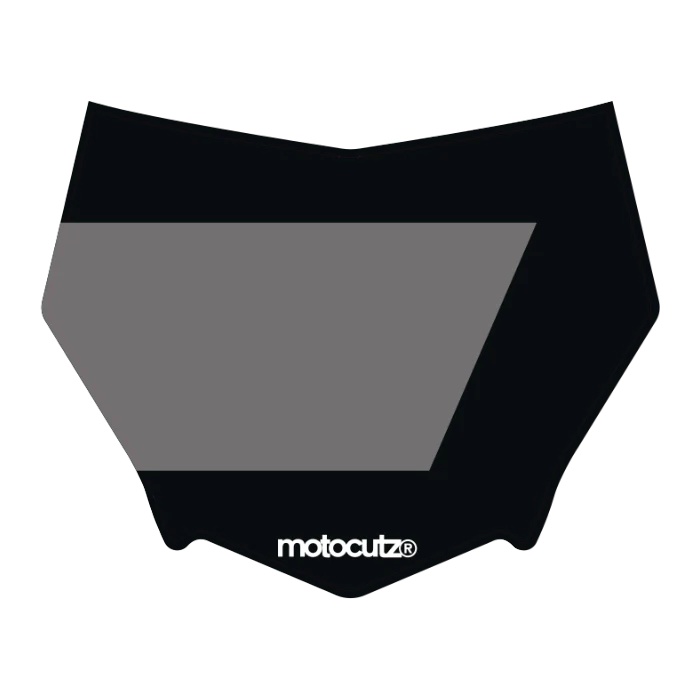 CUSTOM MOTOCUTZ FRONT PLATE DECAL