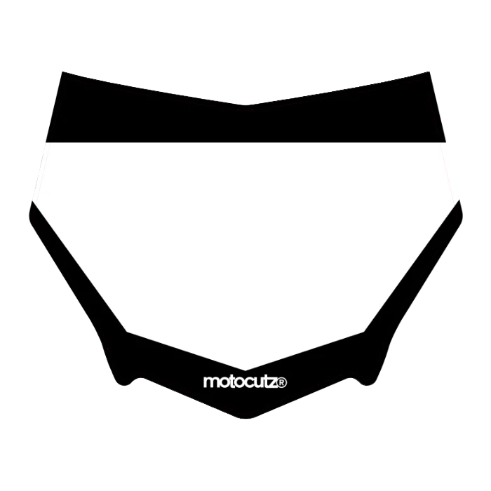CUSTOM MOTOCUTZ FRONT PLATE DECAL
