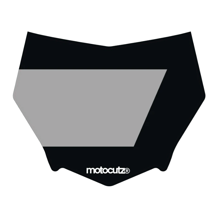 CUSTOM MOTOCUTZ FRONT PLATE DECAL