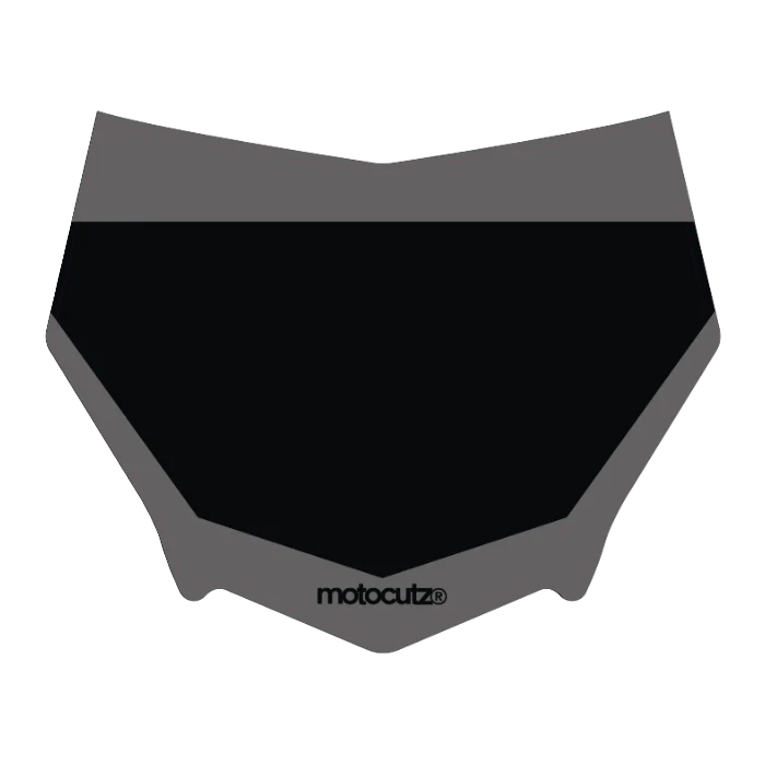 CUSTOM MOTOCUTZ FRONT PLATE DECAL