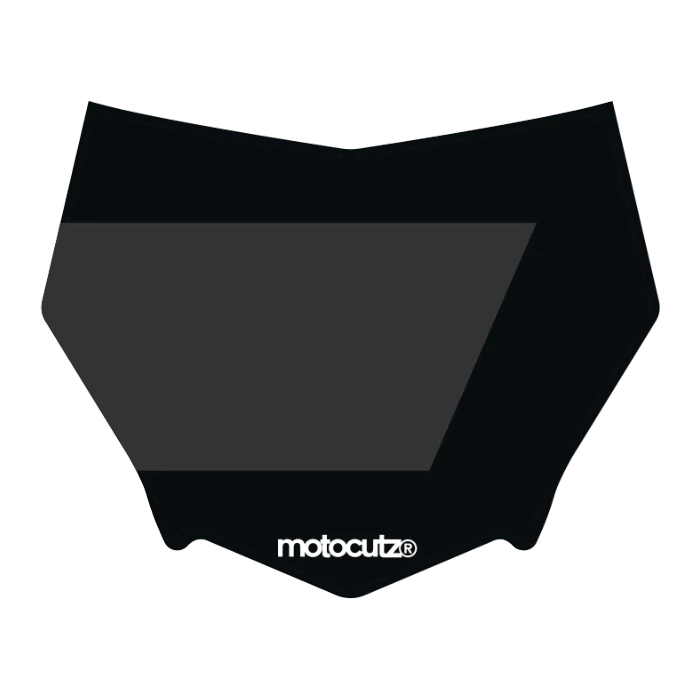 CUSTOM MOTOCUTZ FRONT PLATE DECAL