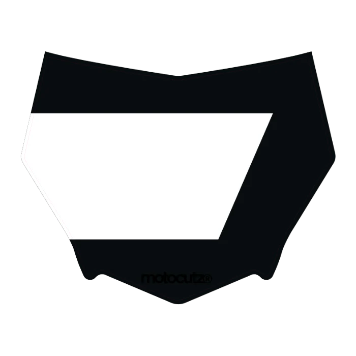 CUSTOM MOTOCUTZ FRONT PLATE DECAL